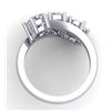 Image 3 : SZ 7 3.17+CT WHITE ROUND MOISSANITE RING 925S