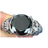 Image 2 : SZ 7.5 5.44 CT BLACK MOISSANITE ROUND 925S RING