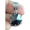 Image 1 : 11.28 CT BLACK MOISSANITE 925S PENDANT
