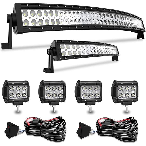 NEW WITH BOX ELELION 42 240W LED LIGHT BAR  6PCS