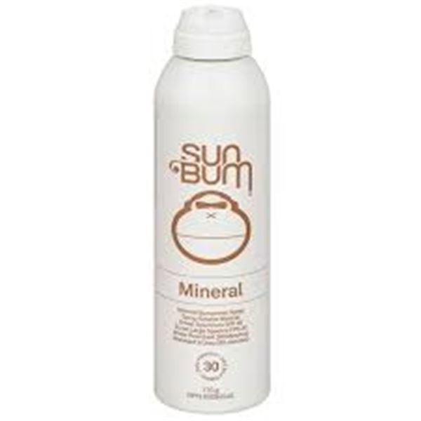 NEW 170G SUN BUM 30 MINERAL SUNSCREEN SPRAY