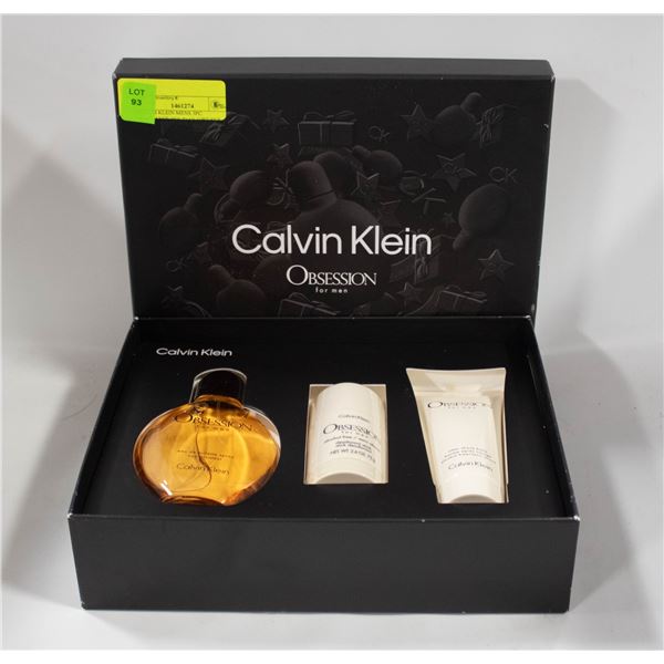 CALVIN KLEIN MENS 3PC FRAGRANCE HOLIDAY GIFT SET