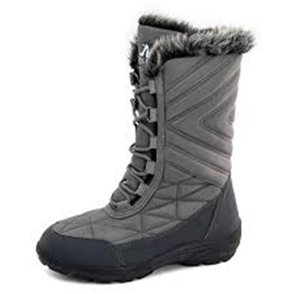 BRAND NEW WOMENS WINTER BOOTS FAUX FUR LINED SZ 8