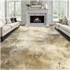 Image 1 : NEW KIRFEIHT MODERN ABSTRACT BROWN AREA RUG 9X12'