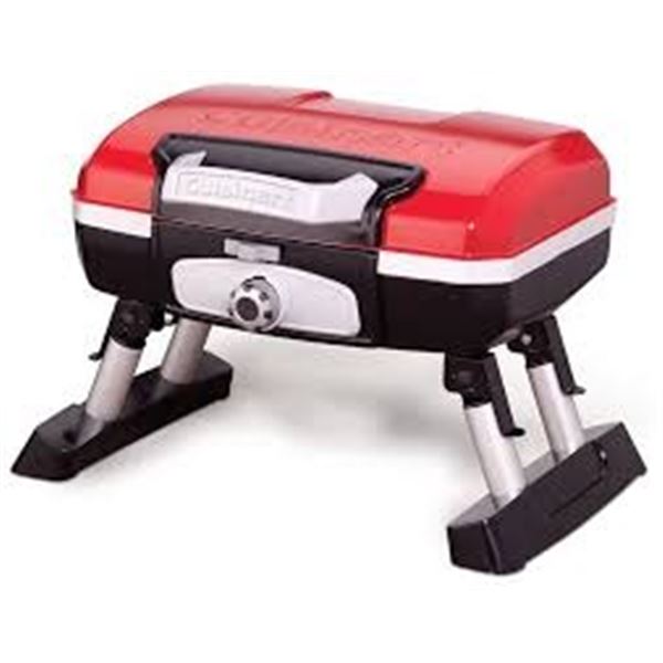 NEW CUISINART PORTABLE OUTDOOR PROPANE BBQ