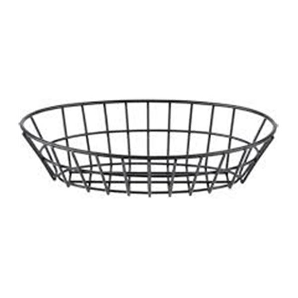 NEW HOMOKUS 10PCS OVAL METAL WIRE BREAD BASKET