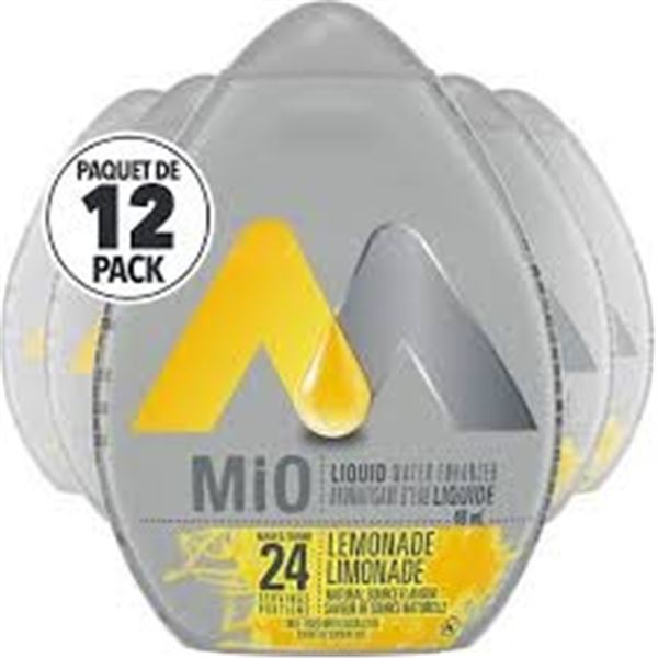 NEW 12 X 48ML KRAFT HEINZ MIO LEMONADE