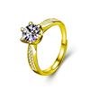 Image 1 : 18KGP STAMPED 1 CT GRA CERTIFIED ROUND BRILLIANT