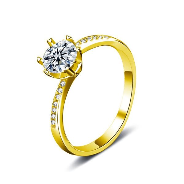18KGP STAMPED 1CT GRA CERTIFIED ROUND BRILLIANT