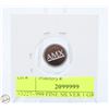 Image 2 : #3227-.999 FINE SILVER 1 GRAM TOKEN WITH