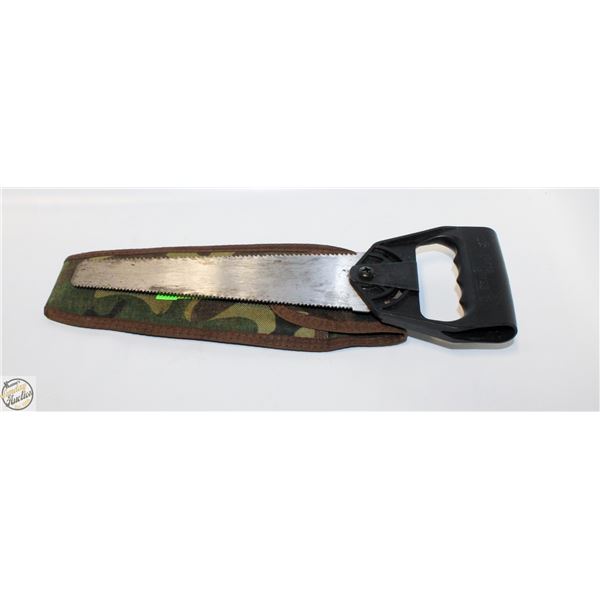 UNCLE MIKE'S HUNTING BONE SAW IN CAMO CASE