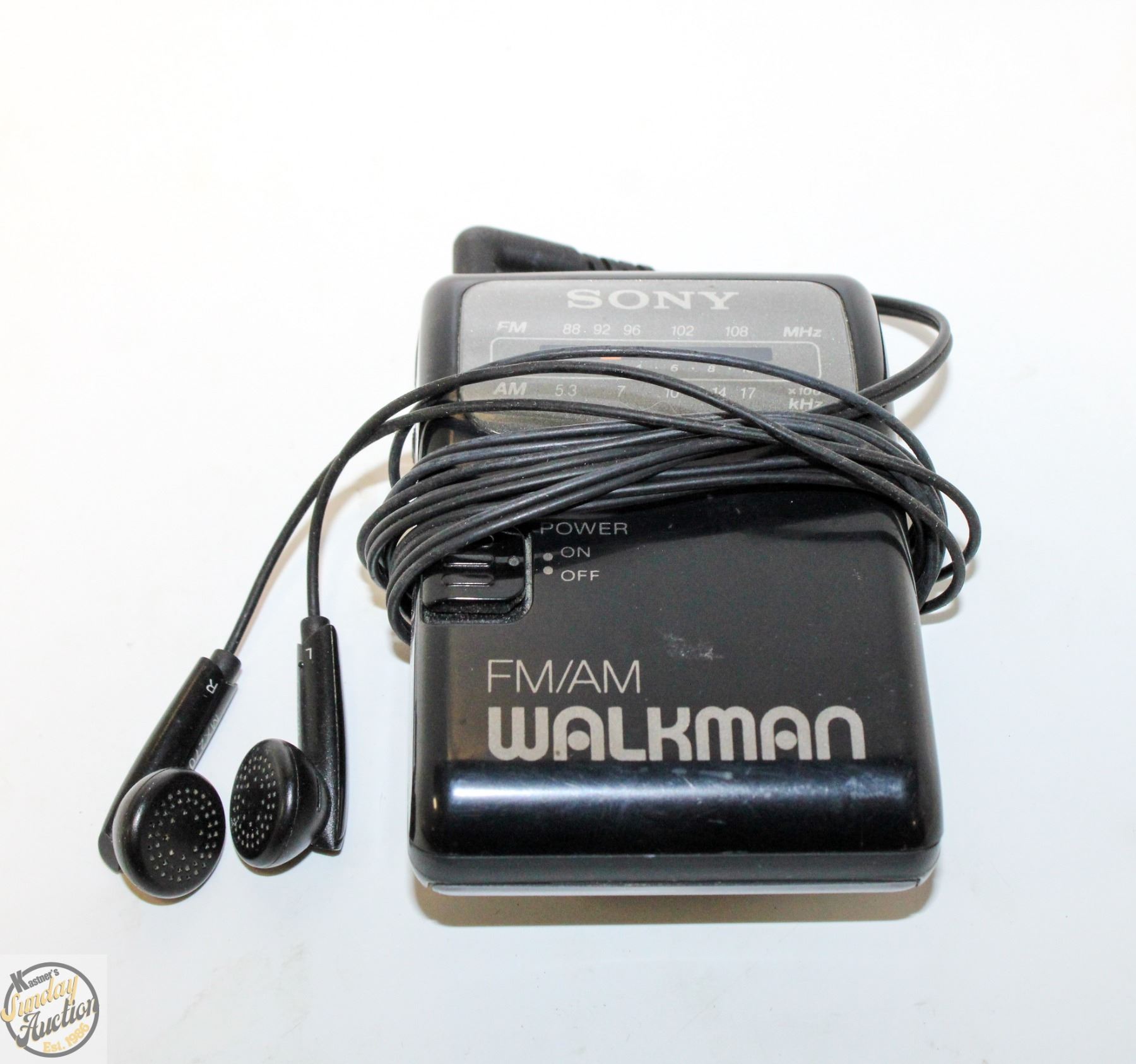 VINTAGE SONY AM/FM WALKMAN, TESTED, WORKS
