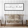 Image 1 : BRAND NEW AS FOR ME AND MY HOUSE WOODEN FRAME