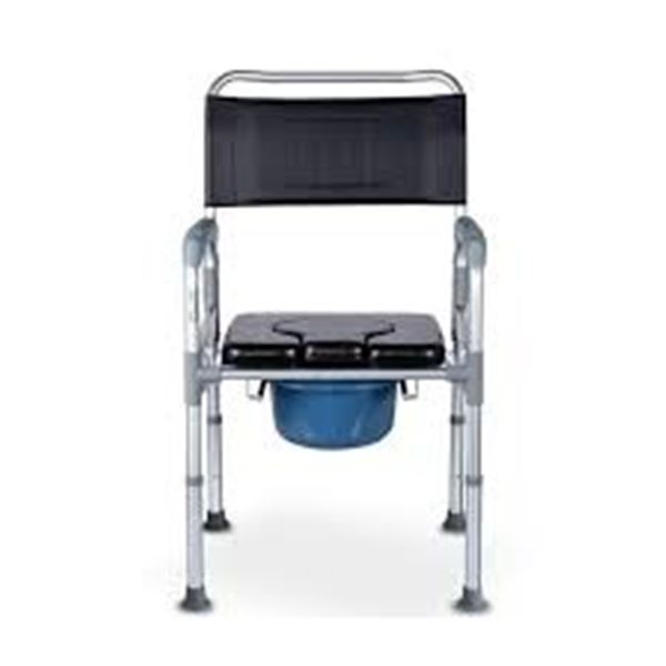 BRAND NEW 4-IN-1 FOLDING BEDSIDE TOILET CHAIR