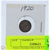 Image 1 : 1920 CANADA SILVER 5 CENT COIN