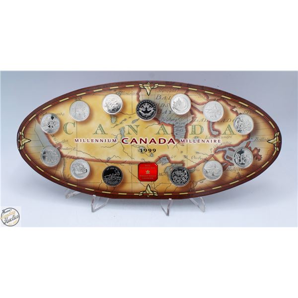 1999 MILLENNIUM CANADA QUARTER SET