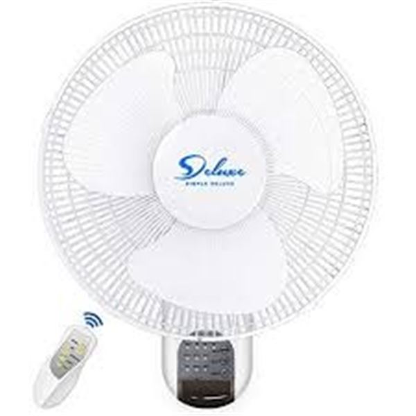 NEW SIMPLE DELUXE 16" WALL FAN