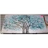 Image 1 : NEW 24 X 48" TREE CANVAS WALL DECOR