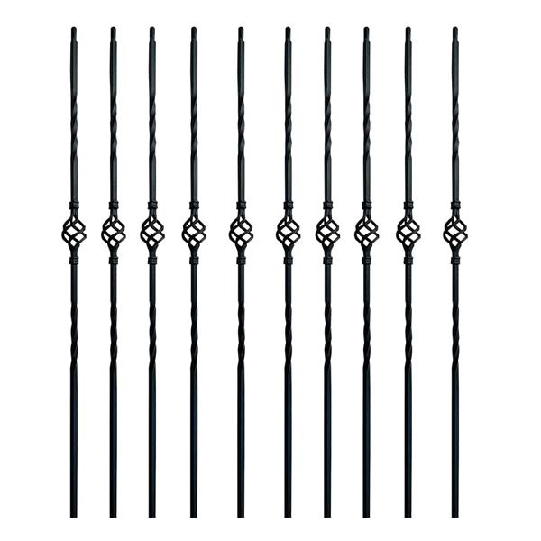 NEW WITH BOX TOUCAN STAIRCASE IRON BALUSTERS 10PK