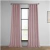 Image 1 : NEW HPD DRAPES HERITAGE VELVET CURTAINS 108" PINK