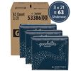 Image 1 : NEW 3 X 21 COUNT BEDWETTING UNDERWEAR GOODNITES XL