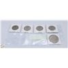 Image 2 : 4 US HALF DOLLARS & 1 US DOLLAR