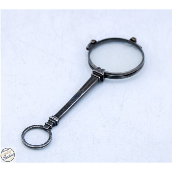 ANTIQUE. 900 SILVER LORGNETTE EYE GLASSES