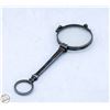 Image 1 : ANTIQUE. 900 SILVER LORGNETTE EYE GLASSES