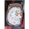 Image 1 : BOX OF ASSORTED FINE CHINA LOOSE UNWRAPPED