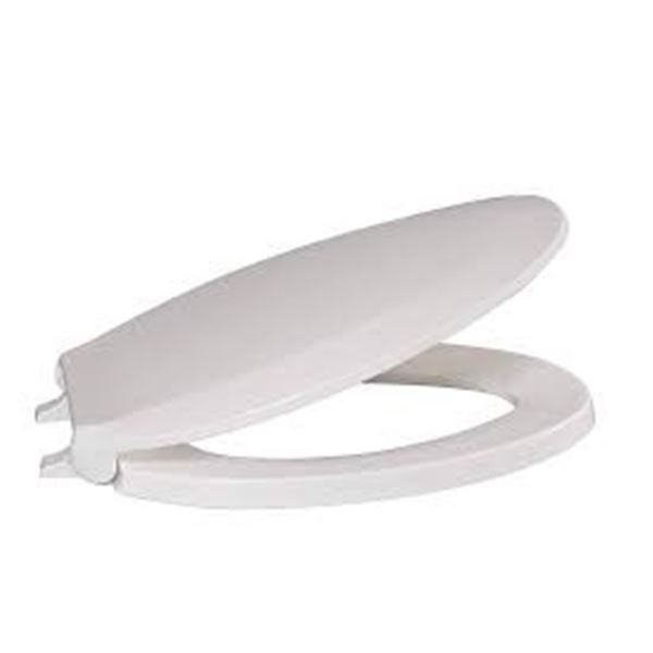 NEW CENTOCO CLOSED FRONT SEAT WITH COVER ELONGATED
