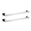 Image 1 : NEW 2PK LANC 24" BATH TOWEL BAR TOWEL RACK