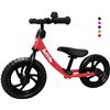 Image 1 : NEW JOLLITO 12" NO PEDAL RED BALANCE BIKE