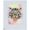 Image 1 : LARGE TIGER HEAD BROOCH WITH TEXTURE AND
