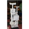 Image 1 : NEW ASSEMBLED CAT CONDO/SCRATCHING POST H-60"