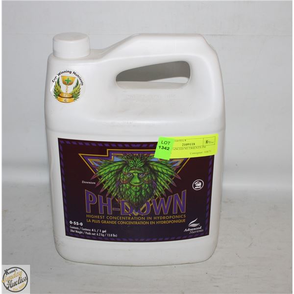 4L ADVANCED NUTRIENTS PH DOWN