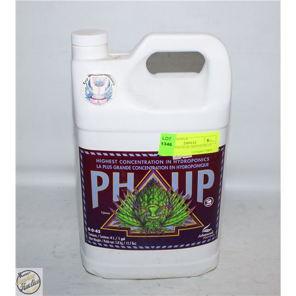 4L ADVANCED NUTRIENTS PH UP