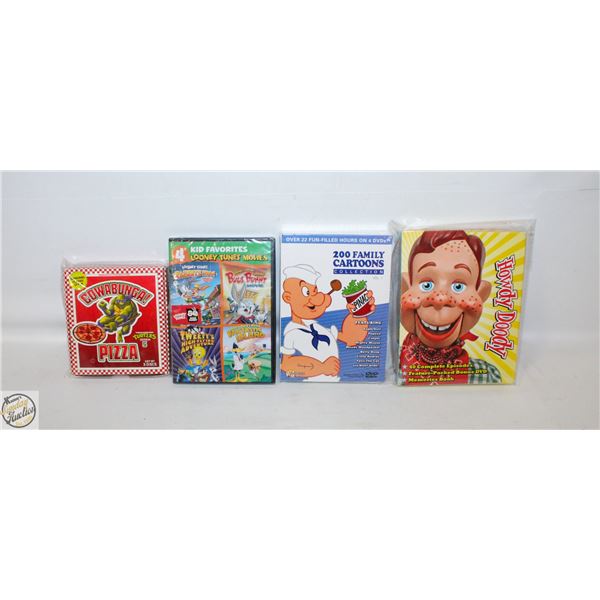 SEALED DVD'S 200 FAMILY CARTOON COLLECTION: