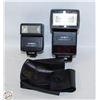 Image 1 : LOT OF 2 MINOLTA MOUNT FLASH