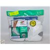 Image 1 : ANKLE SOCKS WHITE 6-12 SIZE 6-PACK FRUIT OF THE