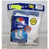 Image 1 : WHITE CREW SOCKS 12-16 SIZE 6-PACK FRUIT OF THE