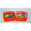 Image 1 : 2 VINTAGE THERMOS SUPERMAN LUNCH BOXES