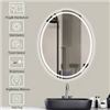 Image 1 : NEW WITH BOX STARBIVO LED BATHROOM MIRROR 28"