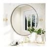 Image 1 : BRAND NEW ARTLOGE BAROQUE MIRROR ROUND 24" SILVER