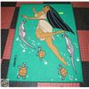 Image 1 : VINTAGE DISNEY POCAHONTAS CARPET