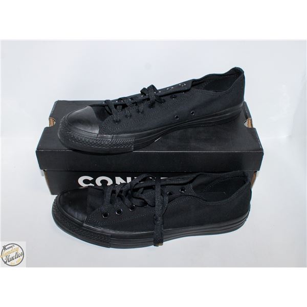 NEW MEN'S CONVERSE BLACK SIZE 13