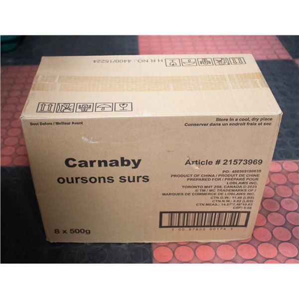 CARNABY PUCKER PALS SOUR GUMMIE CANDY 8-