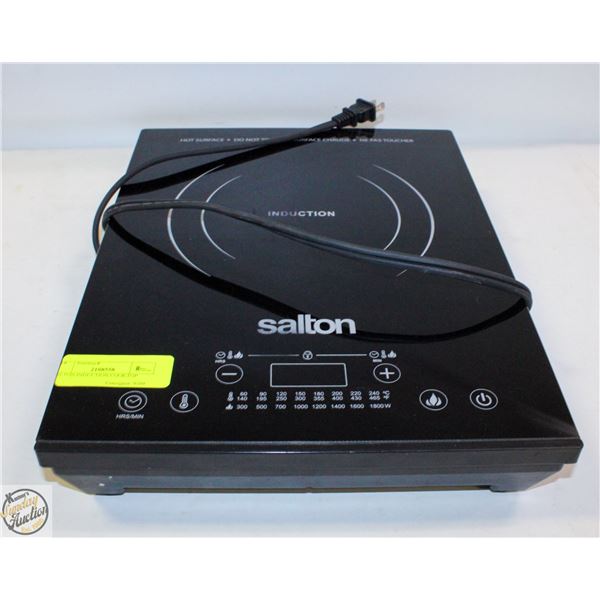 SALTON INDUCTION COOKTOP