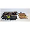 Image 1 : LEATHER FRINGE & PENDLETON PRINT PURSES