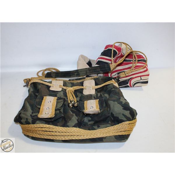 HAIDA & CAMO BAG PURSE TOGETHER-ESTATE