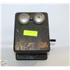 Image 1 : ANTIQUE WW2 MILITARY RINGER BOX PHONE